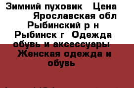 Зимний пуховик › Цена ­ 1 000 - Ярославская обл., Рыбинский р-н, Рыбинск г. Одежда, обувь и аксессуары » Женская одежда и обувь   